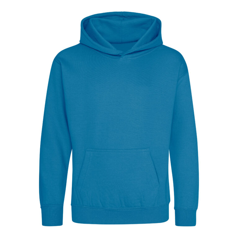 Bluza Dziecięca Klasyczna Czesana z Kapturem JH001K - Sapphire Blue