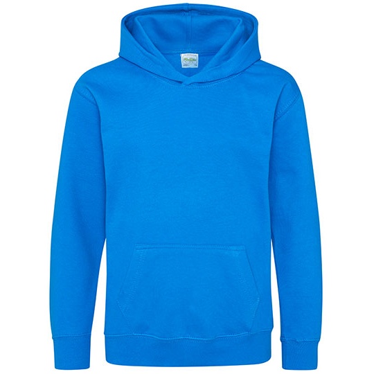 Bluza Dziecieca Klasyczna Czesana z Kapturem JH001K - Sapphire Blue