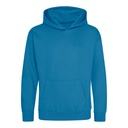 Bluza Dziecięca Klasyczna Czesana z Kapturem JH001K - Sapphire Blue
