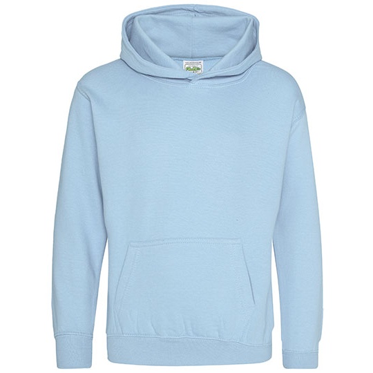 Bluza Dziecięca Klasyczna Czesana z Kapturem JH001K - Sky Blue