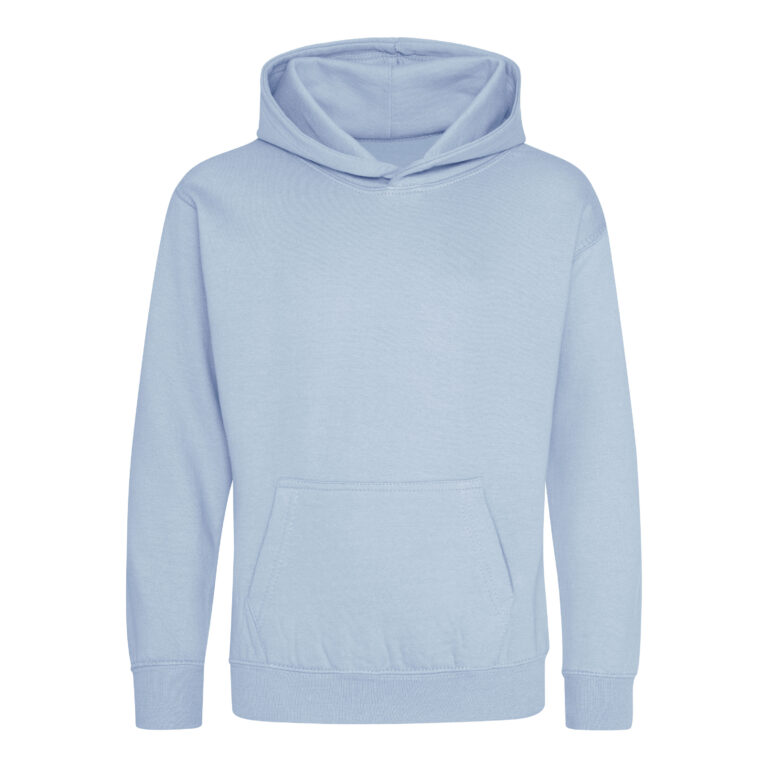 Bluza Dziecięca Klasyczna Czesana z Kapturem JH001K - Sky Blue