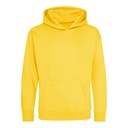 Bluza Dziecięca Klasyczna Czesana z Kapturem JH001K - Sun Yellow