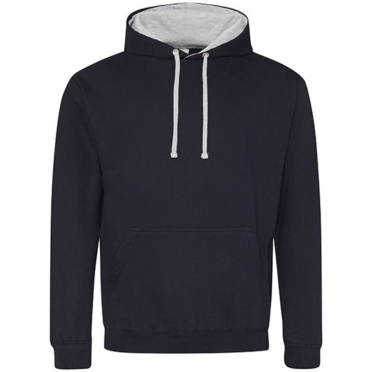 Bluza Klasyczna Bawelniana Czesana JH003 - New French Navy & Heather Grey