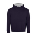 Bluza Dziecięca Klasyczna Czesana JH003K - New French Navy & Heather Grey