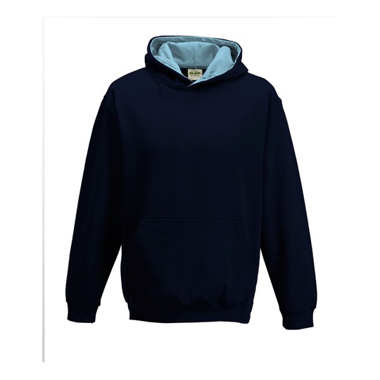 Bluza Dziecieca Klasyczna Czesana JH003K - New French Navy & Sky Blue
