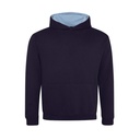 Bluza Dziecięca Klasyczna Czesana JH003K - New French Navy & Sky Blue
