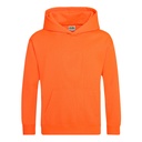 Bluza dziecieca z kapturem JH004K - Electric Orange