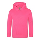 Bluza dziecieca z kapturem JH004K - Electric Pink