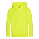 Bluza dziecieca z kapturem JH004K - Electric Yellow