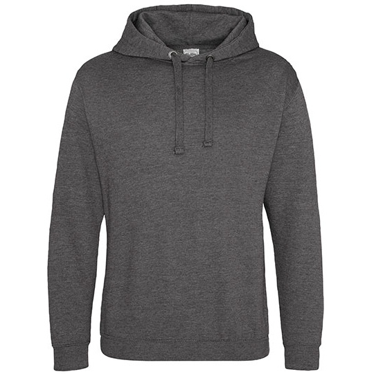 Bluza z Kapturem Bawelniana Czesana JH011 - Charcoal (Heather)