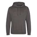 Bluza z Kapturem Bawełniana Czesana JH011 - Charcoal (Heather)