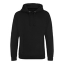 Bluza z Kapturem Bawełniana Czesana JH011 - Jet Black