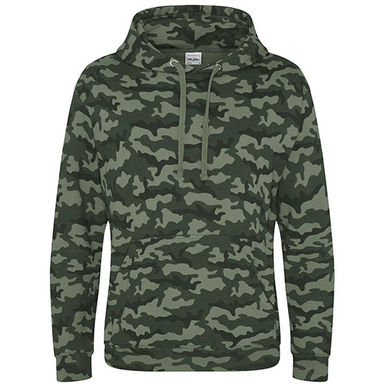 Bluza z kapturem JH014 - Green Camo