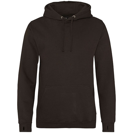 Bluza z kapturem Klasyczna Bawełniana Gruba JH020 - Jet Black