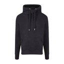 Bluza z Kapturem Klasyczna Bawełniana Gruba JH021 - Black Smoke