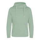 Bluza z Kapturem Klasyczna Bawełniana Gruba JH021 - Dusty Green