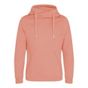 Bluza z Kapturem Klasyczna Bawełniana Gruba JH021 - Dusty Pink