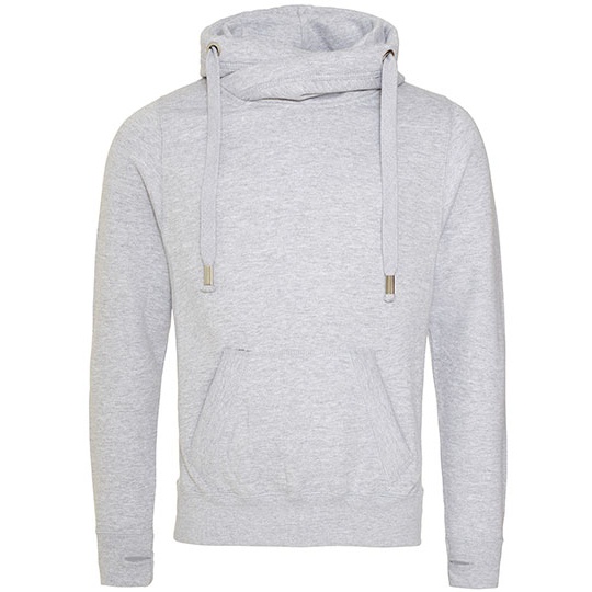 Bluza z Kapturem Klasyczna Bawelniana Gruba JH021 - Heather Grey