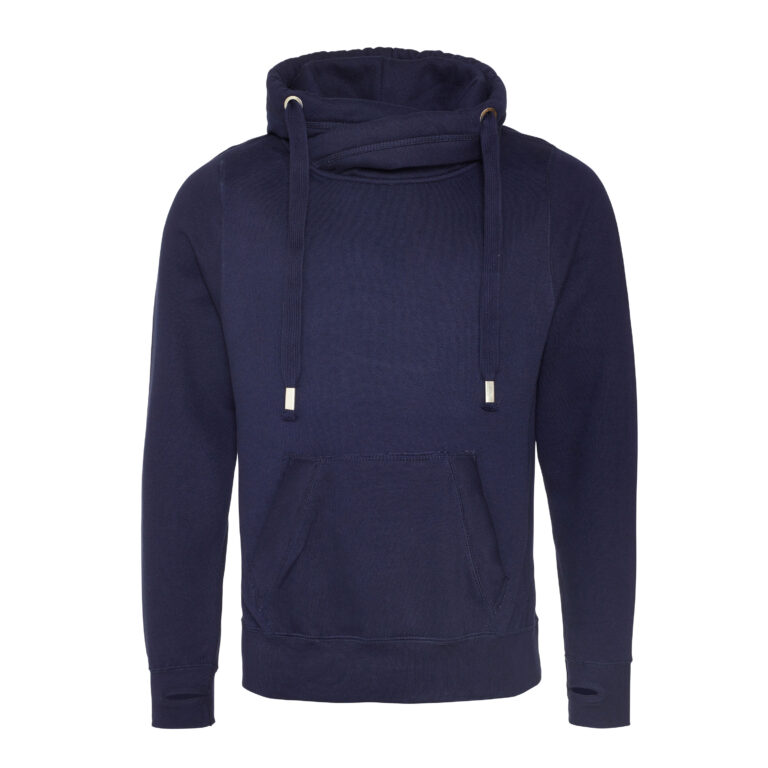 Bluza z Kapturem Klasyczna Bawełniana Gruba JH021 - Oxford Navy