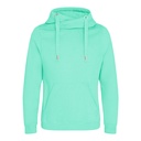 Bluza z Kapturem Klasyczna Bawełniana Gruba JH021 - Peppermint
