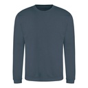 Bluza Klasyczna Bawelniana Czesana JH030 - Airforce Blue