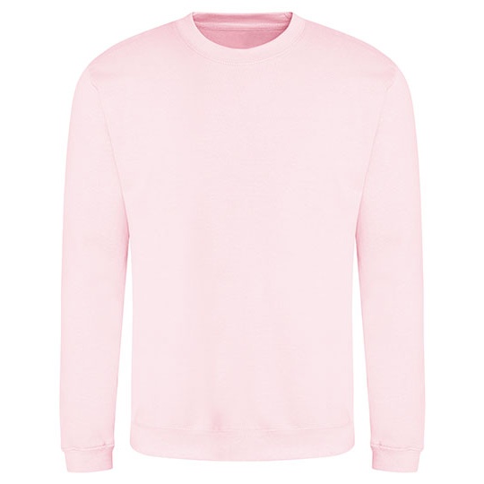 Bluza Klasyczna Bawelniana Czesana JH030 - Baby Pink