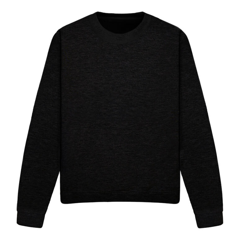 Bluza Klasyczna Bawełniana Czesana JH030 - Black Smoke