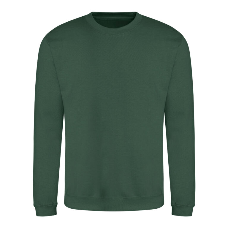 Bluza Klasyczna Bawełniana Czesana JH030 - Bottle Green