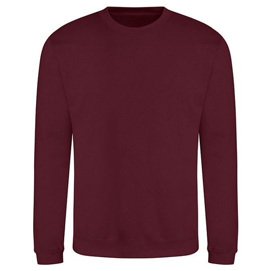 Bluza Klasyczna Bawełniana Czesana JH030 - Burgundy