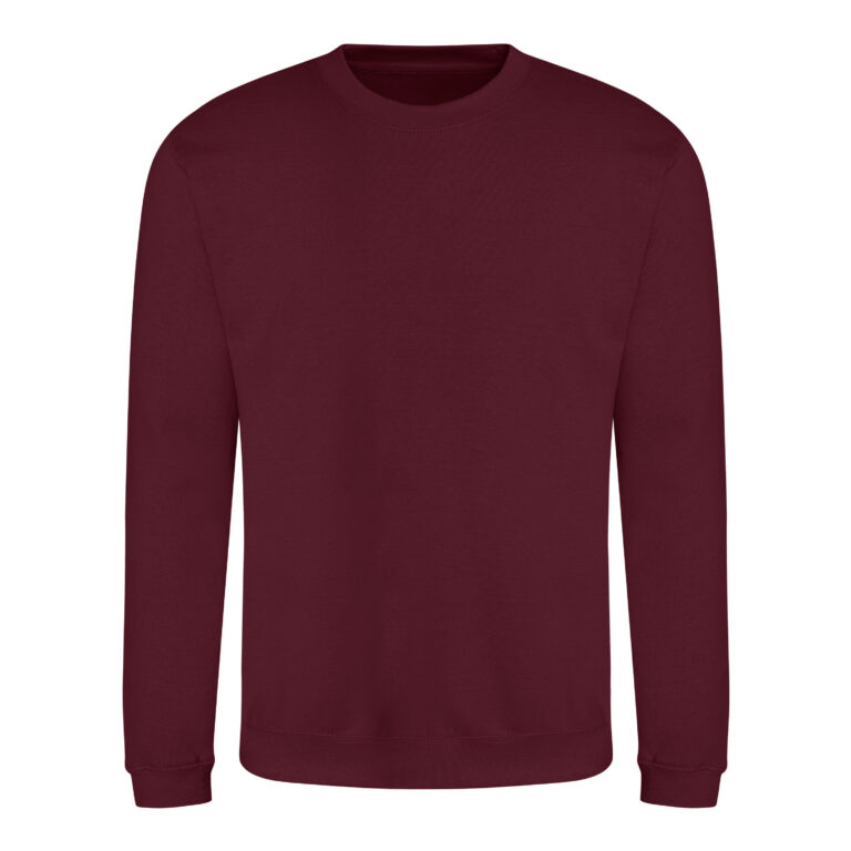 Bluza Klasyczna Bawełniana Czesana JH030 - Burgundy