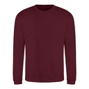 Bluza Klasyczna Bawełniana Czesana JH030 - Burgundy