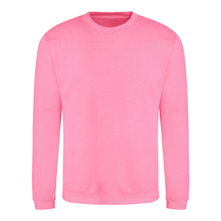 Bluza Klasyczna Bawełniana Czesana JH030 - Candyfloss Pink