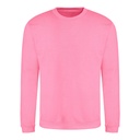 Bluza Klasyczna Bawełniana Czesana JH030 - Candyfloss Pink