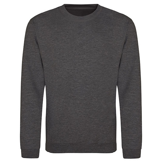Bluza Klasyczna Bawelniana Czesana JH030 - Charcoal (Heather)