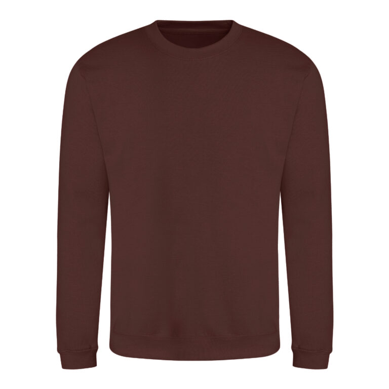 Bluza Klasyczna Bawełniana Czesana JH030 - Chocolate Fudge Brownie