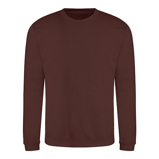 Bluza Klasyczna Bawelniana Czesana JH030 - Chocolate Fudge Brownie