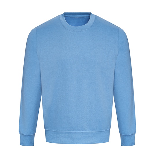 Bluza Klasyczna Bawelniana Czesana JH030 - Cornflower Blue