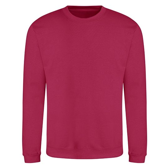 Bluza Klasyczna Bawelniana Czesana JH030 - Cranberry