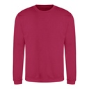 Bluza Klasyczna Bawełniana Czesana JH030 - Cranberry