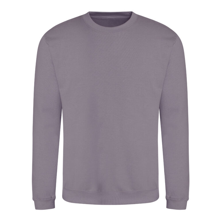 Bluza Klasyczna Bawełniana Czesana JH030 - Dusty Lilac