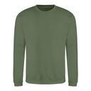 Bluza Klasyczna Bawełniana Czesana JH030 - Earthy Green