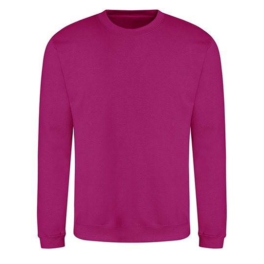 Bluza Klasyczna Bawelniana Czesana JH030 - Festival Fuchsia