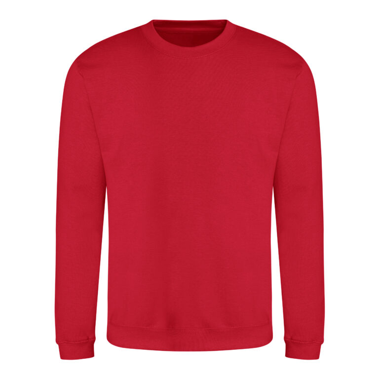 Bluza Klasyczna Bawełniana Czesana JH030 - Fire Red