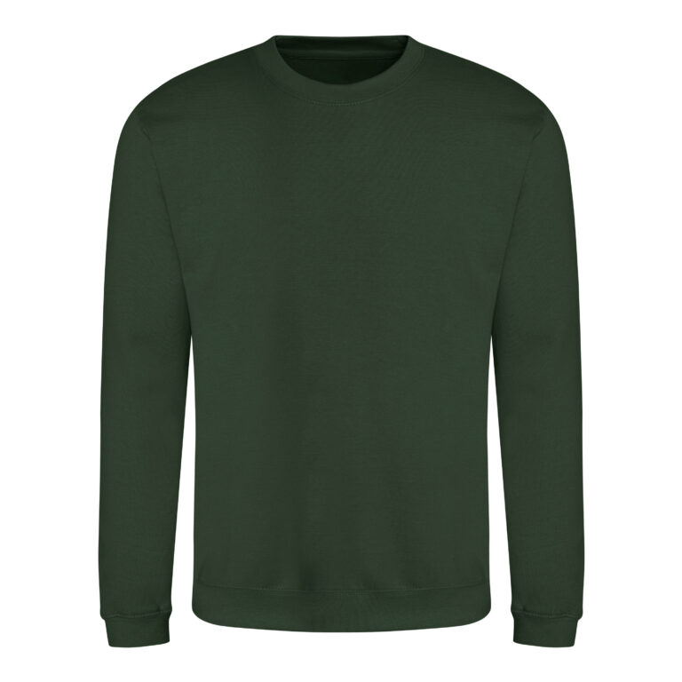 Bluza Klasyczna Bawełniana Czesana JH030 - Forest Green