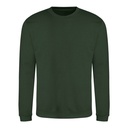 Bluza Klasyczna Bawełniana Czesana JH030 - Forest Green