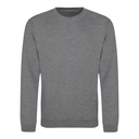 Bluza Klasyczna Bawełniana Czesana JH030 - Graphite Heather