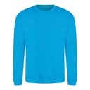 Bluza Klasyczna Bawełniana Czesana JH030 - Hawaiian Blue