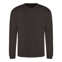 Bluza Klasyczna Bawełniana Czesana JH030 - Hot Chocolate