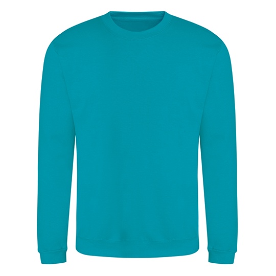 Bluza Klasyczna Bawelniana Czesana JH030 - Lagoon Blue
