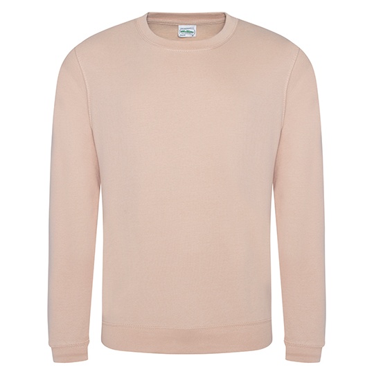 Bluza Klasyczna Bawelniana Czesana JH030 - Nude